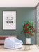 Free Poster Frame In Living Room Psd Mockup Psd