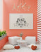 Free Poster Frame In Living Room Psd