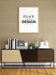 Free Poster Frame Mockup In Living Room Psd