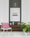 Free Poster Frame Mockup In Living Room Psd