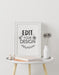Free Poster Frame Mockup On The Wall With Plant Psd