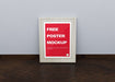 Free Poster Mock Up Psd