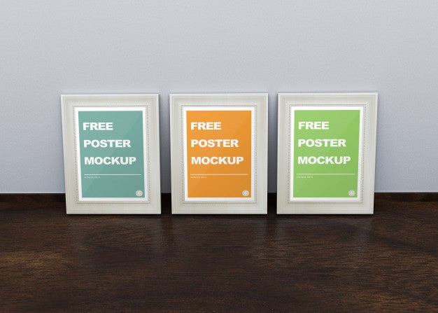 Free Posters Mock Up Psd
