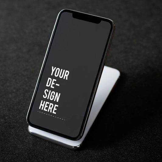 Free Premium Mobile Phone Screen Mockup Template Psd
