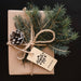 Free Present Box Mockup With Christmas Concept Psd