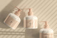 Free Pump Bottle Mockup Psd