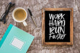 Free Quote And Frame Mockup Psd