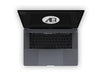 Free Realistic 2016 Space Gray Macbook Pro Mockup Vol.4