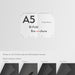 Free Realistic A5 Flyer Presentation Psd
