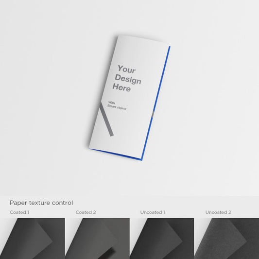 Free Realistic A5 Flyer Presentation Psd