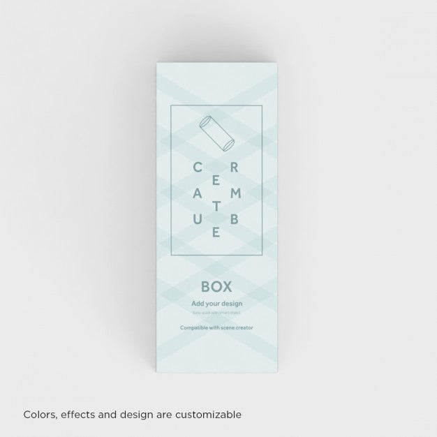Free Realistic Box Mock Up Psd