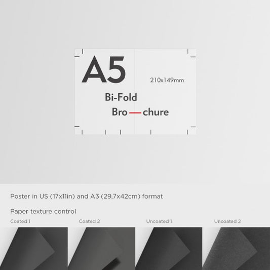 Free Realistic Flyer Mock Up Psd