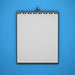 Free Realistic Hanging Calendar Mockup With Color Background Psd
