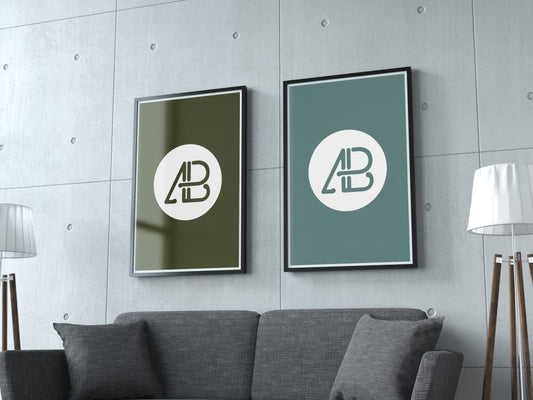 Free Realistic Poster Mockup