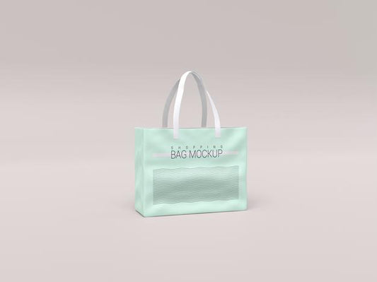 Free Realistic Shopping Bag Mockup Psd