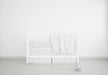 Free Realistic White Baby Bedroom With A Cradle Psd