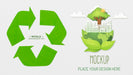 Free Recyclable Objects Assortment Mock-Up Psd