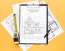 Free Repairing Tools With Clipboard Mock-Up Psd