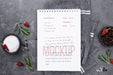 Free Restaurant Menu Concept Mock-Up Psd