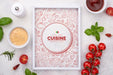 Free Restaurant Menu Concept Mockup Psd