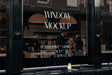 Free Restaurant Window Psd Mockup