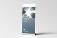 Free Roll-Up Mockup / 100X200 Cm