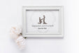 Free Romantic Frame With Wedding Invitation Psd