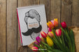 Free Roses And Notepad For Father'S Day Psd