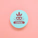 Free Round Paper Mockup With Carnival Concept Psd