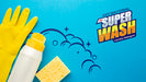 Free Rubber Glove And Sponge Mock-Up Psd