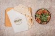 Free Salad And Tortilla Healthy Food Mock-Up Psd