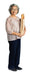 Free Senior Adult Woman Holding A Bag Of Bread