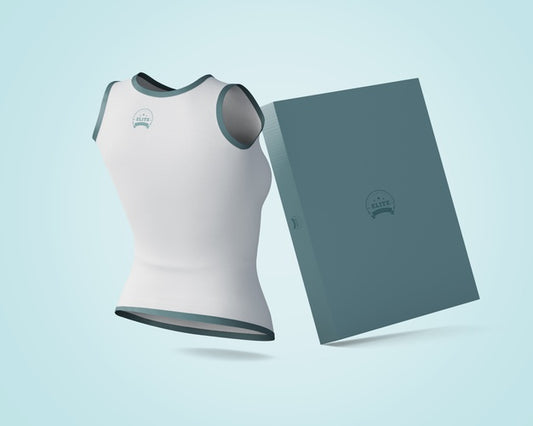 Free Shirt And Box Mockup Psd