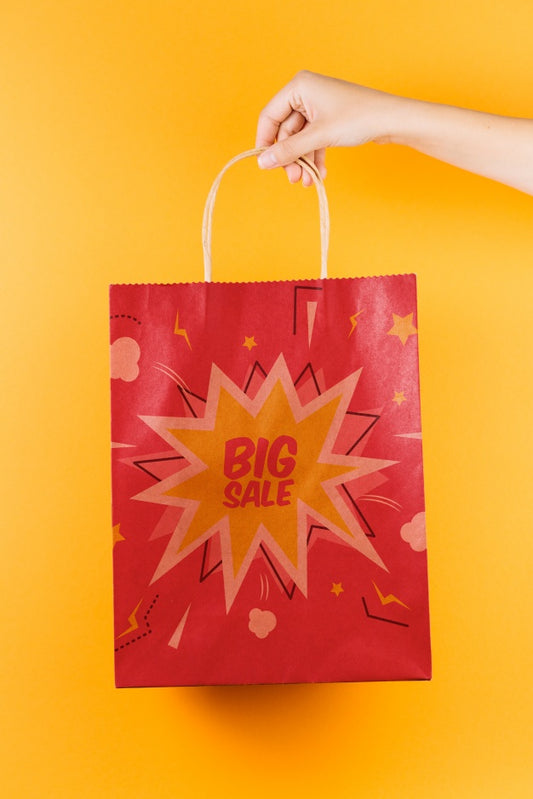 Free Shopping Bag Mockup Psd