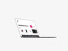 Free Side View Bezel-Less Macbook Pro With Touch Bar Mockup
