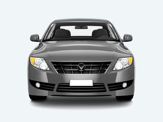 Free Silver Sedan Car Psd