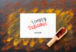 Free Simply Delicious Mock-Up With Red And Golden Spices Psd