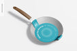 Free Skillet Pans Mockup, Right View Psd