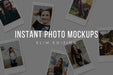 Free Slim Instant Photo Collage Mockups