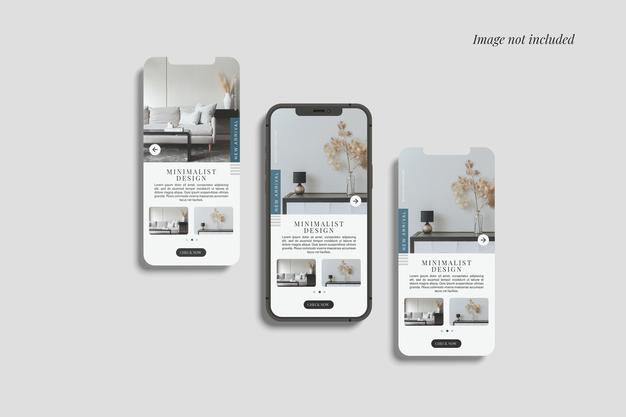Free Smartphone 12 Max Pro And Two Screen Mockups Psd