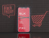 Free Smartphone Screen Mockup. Black Friday Concept Psd