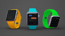 Free Smartwatch Mockup Of Three Psd