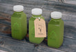 Free Smoothies In Glasses Bottles With Green Juice Psd