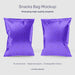 Free Snacks Bag Mockup Psd