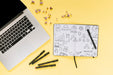 Free Social Media And Internet Mockup With Laptop Keyboard Psd