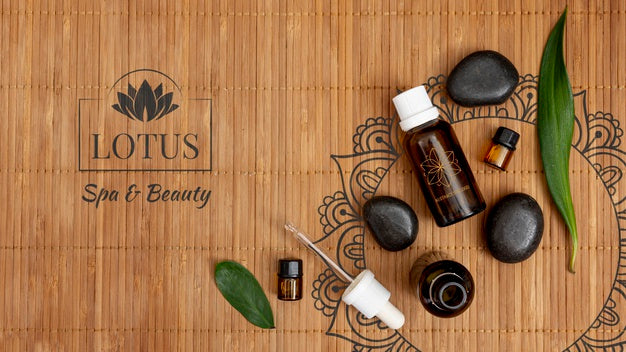 Free Spa Treatment With Natural And Liquid Products Psd