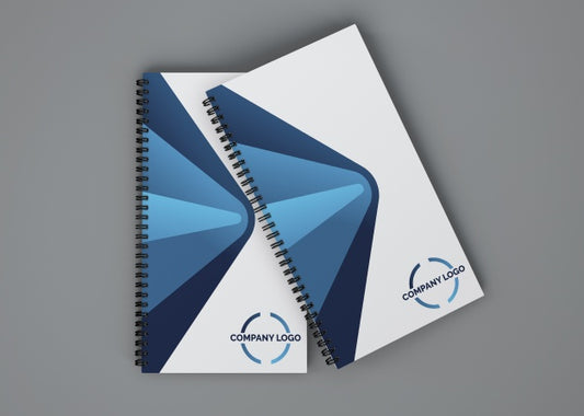 Free Spiral Booklet Mockup Psd