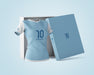Free Sports Shirt Mockup With Brand Logo Psd