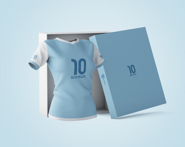 Free Sports Shirt Mockup With Brand Logo Psd