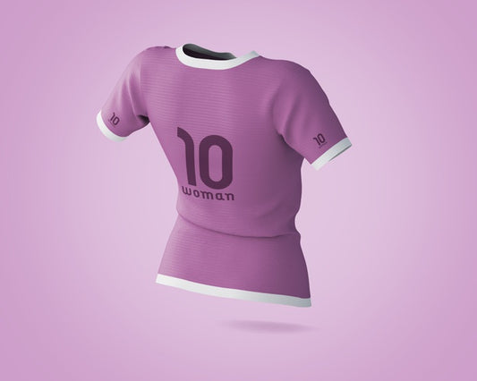 Free Sports Shirt Mockup With Brand Logo Psd